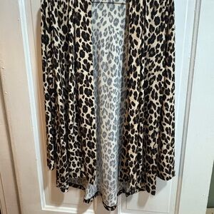 Vince Camuto Animal Print Cardigan​